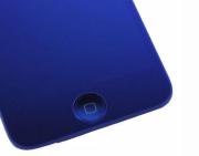 Front Mirror LCD Display + Touch Screen Digitizer Assembly w/ Home Button for iPhone 5 - Deep Blue 02