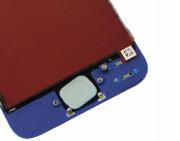 Front Mirror LCD Display + Touch Screen Digitizer Assembly w/ Home Button for iPhone 5 - Deep Blue 03