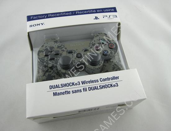Bluetooth Wireless Controller New Blister Packing for Sony PS3 US Version - Camouflage #4