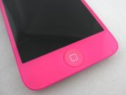 Full LCD Screen Display + Touch Screen Digitizer Assembly w/ Home Button for iPhone 5 - Rose Red 03