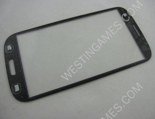 Outer LCD Screen Lens Top Touch Screen for Samsung Galaxy S3 S III i9300 - Pebble Blue (OEM A+) - Image 2