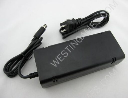 AC Adapter / Power Supply 100-240V for XBOX360 E - US Plug