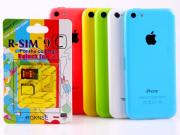 RSIM R-SIM 9C Unlock Sim Card For iPhone 5C 3G GSM/WCDMA iOS7.0-7.X 02
