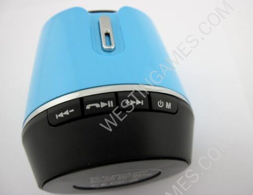 S05B Wireless Bluetooth 3.0 Mini Bluetooth HD Speaker Suppot Micro SD for Beats by Dr Dre - Blue - Image 3