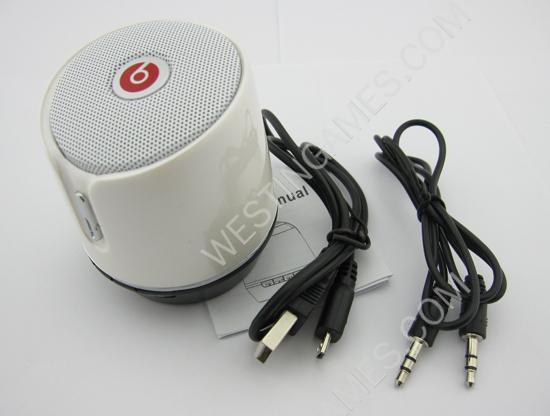S05B Wireless Bluetooth 3.0 Mini Bluetooth HD Speaker Suppot Micro SD for Beats by Dr Dre - White - Image 2
