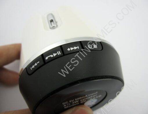 S05B Wireless Bluetooth 3.0 Mini Bluetooth HD Speaker Suppot Micro SD for Beats by Dr Dre - White - Image 3