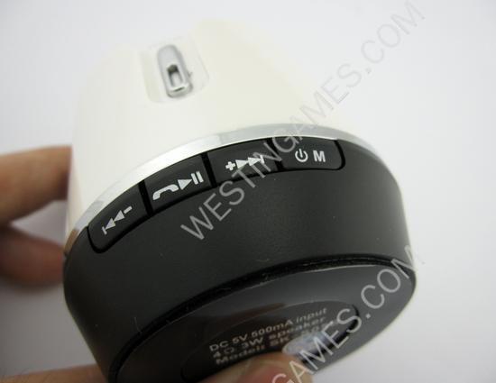 S05B Wireless Bluetooth 3.0 Mini Bluetooth HD Speaker Suppot Micro SD for Beats by Dr Dre - White - Image 3
