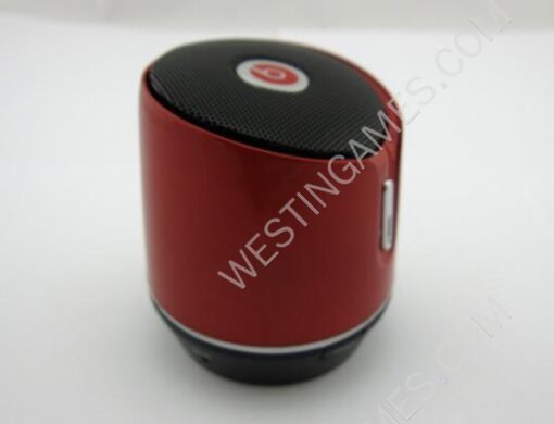 S05B Wireless Bluetooth 3.0 Mini Bluetooth HD Speaker Suppot Micro SD for Beats by Dr Dre - Red