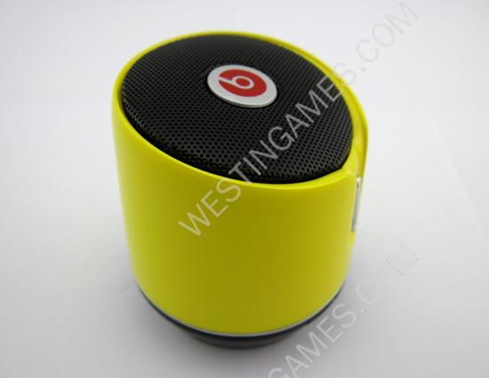 S05B Wireless Bluetooth 3.0 Mini Bluetooth HD Speaker Suppot Micro SD for Beats by Dr Dre - Yellow