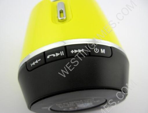 S05B Wireless Bluetooth 3.0 Mini Bluetooth HD Speaker Suppot Micro SD for Beats by Dr Dre - Yellow - Image 3