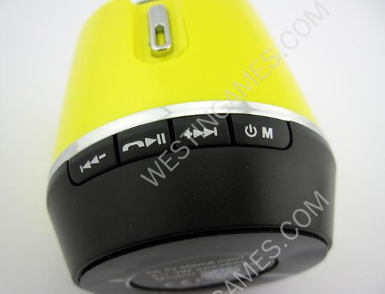 S05B Wireless Bluetooth 3.0 Mini Bluetooth HD Speaker Suppot Micro SD for Beats by Dr Dre - Yellow - Image 3