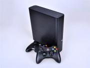 Complete Carbon Fiber Skin Sticker for XBOX360 E Console & Controller - 4 Colors
