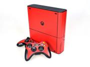 Complete Carbon Fiber Skin Sticker for XBOX360 E Console & Controller - 4 Colors 05