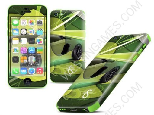 Crystal Epoxy Skin Sticker Colourful for iPhone 5C - 271 Themes - Image 6