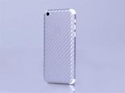 Carbon Fiber Skin Sticker for Apple iPhone 5C - Black/Silver/White 02