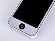 Carbon Fiber Skin Sticker for Apple iPhone 5C - Black/Silver/White 03