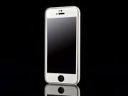 Carbon Fiber Skin Sticker for Apple iPhone 5C - Black/Silver/White 06