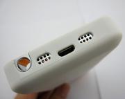 2200mAh External Backup Battery Power Pack Case for iPhone 5 / 5S -White (A) 05