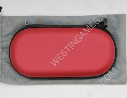 Protective Hard Carry Case For PS VITA 2000 - Red - Image 2