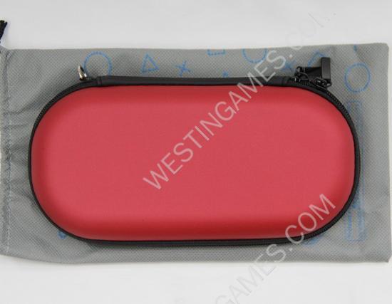 Protective Hard Carry Case For PS VITA 2000 - Red - Image 2