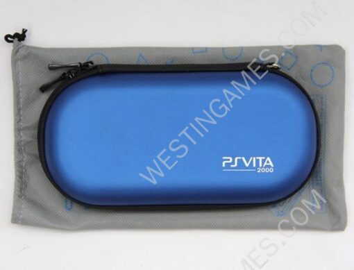 Protective Hard Carry Case For PS VITA 2000 - Blue