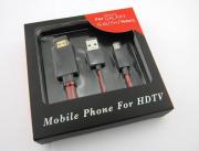 2M Micro USB to HDMI MHL Cable HDTV Adapter HD 1080P for Samsung Mobile Phone S3 S4 Note 2 Tablet