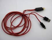 2M Micro USB to HDMI MHL Cable HDTV Adapter HD 1080P for Samsung Mobile Phone S3 S4 Note 2 Tablet 03