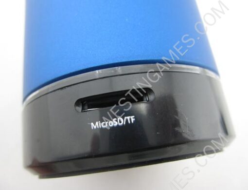 S08 Mini Bluetooth HD Speaker with LED Light for Beats by Dr Dre Beatbox - Blue - Image 4