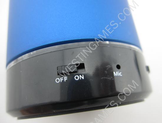 S08 Mini Bluetooth HD Speaker with LED Light for Beats by Dr Dre Beatbox - Blue - Image 5