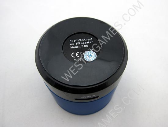 S08 Mini Bluetooth HD Speaker with LED Light for Beats by Dr Dre Beatbox - Blue - Image 6