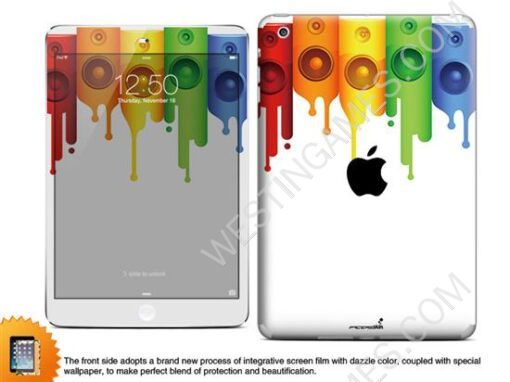 Crystal Epoxy Skin Sticker Colourful for iPad Mini 2 Decal - 165 Themes - Image 3