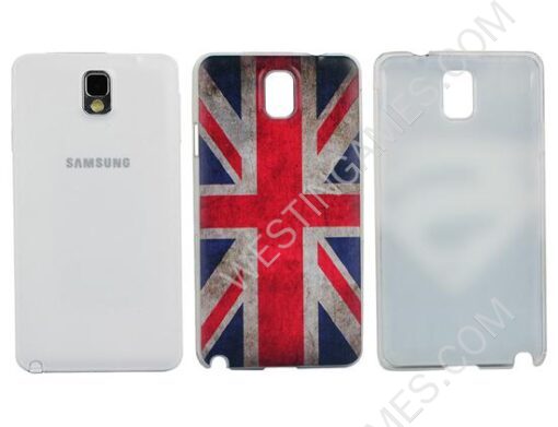 Relief Pattern Thin Protecting Cover Case For Samsung Galaxy Note III 3 - 13 Themes - Image 2