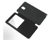 Leather Flip Smart View Battery Case Half Display Window for Samsung Galaxy Note 3 N9000 - 8 Colors 03