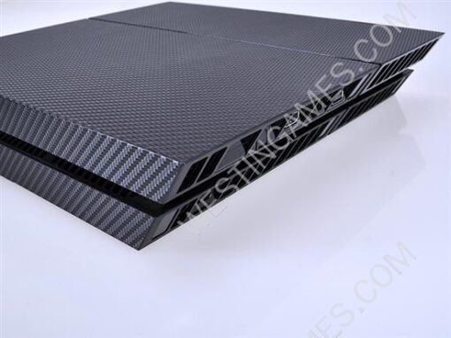 Complete Carbon Fiber Skin Sticker for PS4 Playstation 4 System and Controller - 4 Colors - Image 3