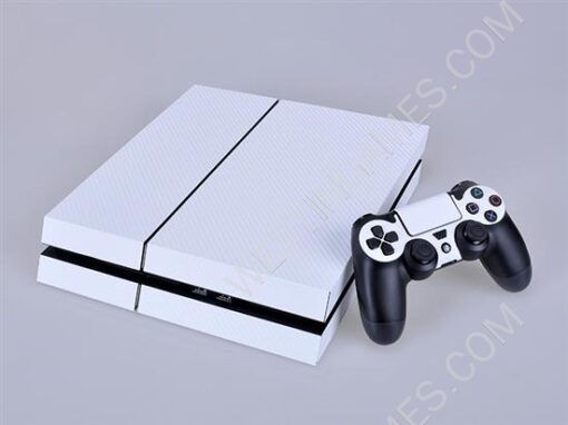Complete Carbon Fiber Skin Sticker for PS4 Playstation 4 System and Controller - 4 Colors - Image 4