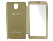 Leather Flip Smart View Battery Case Whole Display Window for Samsung Galaxy Note 3 N9000 - 9 Colors 02