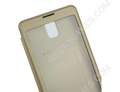 Leather Flip Smart View Battery Case Whole Display Window for Samsung Galaxy Note 3 N9000 - 9 Colors - Image 5