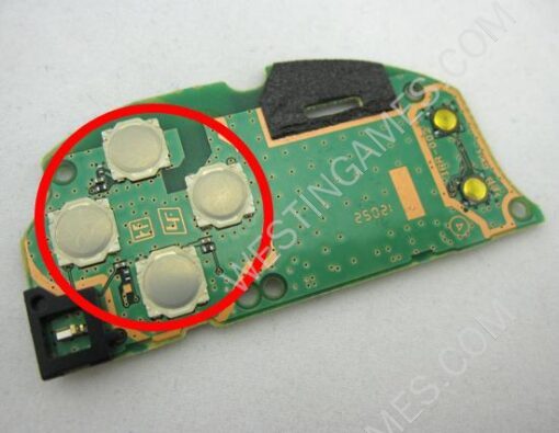 Original D-Pad Button and Action Button Switch on Left Right Control Board for PS Vita / PSVITA 2000 - Image 3