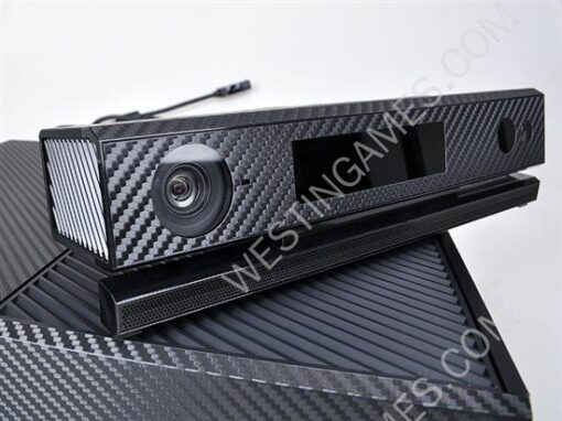 Complete Carbon Fiber Skin Sticker for XBOX ONE System+Controller+Kinect Decal - 4 Colors - Image 6