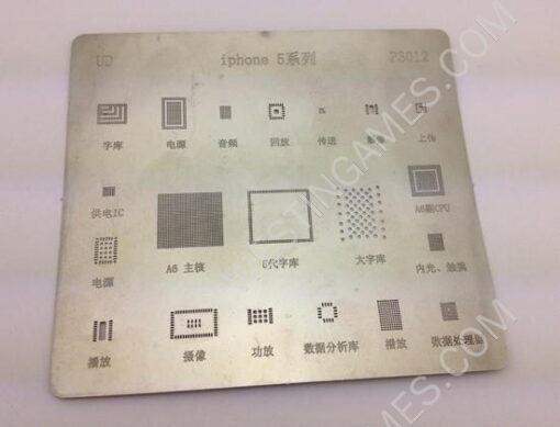 Rework BGA Reballing Stencil Template Set for iPhone 5 P3012