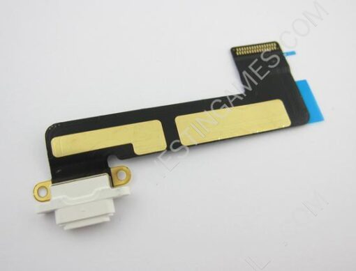 Dock Charging Connector Port Flex Cable for iPad mini - White
