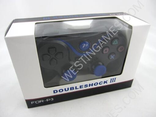 New Black Wireless Bluetooth DualShock Controller With Packing for PS3 Playstation 3 - 3 Colors - Image 6