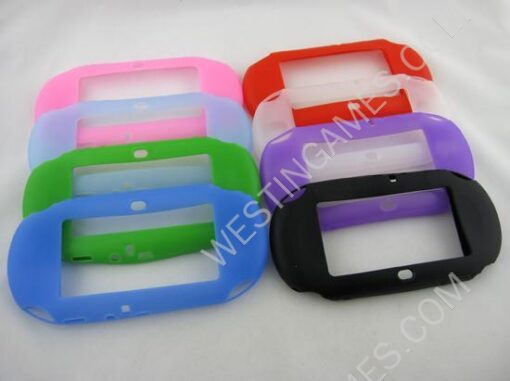 Protecting Silicone Case for Playstation PS Vita 2000 Console - 8 Colors (Nude Pack) - Image 2