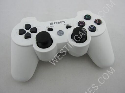 Refurbished Sony ps3 Wireless Controller Dualshock Sixaxis Without Packing - White (A Grade)