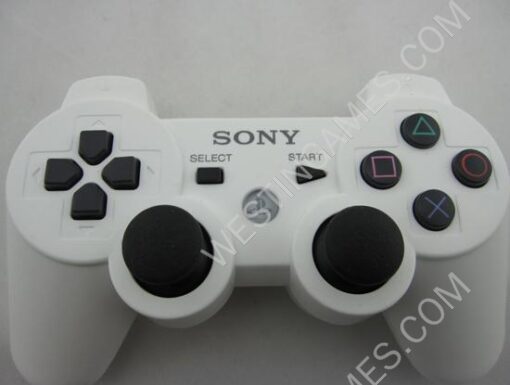 Refurbished Sony ps3 Wireless Controller Dualshock Sixaxis Without Packing - White (A Grade) - Image 2