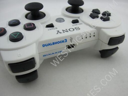 Refurbished Sony ps3 Wireless Controller Dualshock Sixaxis Without Packing - White (A Grade) - Image 4