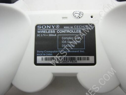 Refurbished Sony ps3 Wireless Controller Dualshock Sixaxis Without Packing - White (A Grade) - Image 6