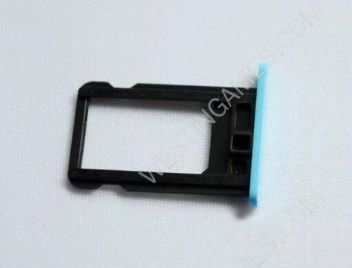Original Sim Card Tray Replacement for iPhone 5C - Blue