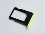 Original Sim Card Tray Replacement for iPhone 5C - Yellow