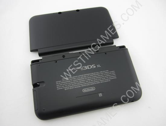 Original Housing Shell Case Replacement Part for Nintendo 3DS LL/XL - Black